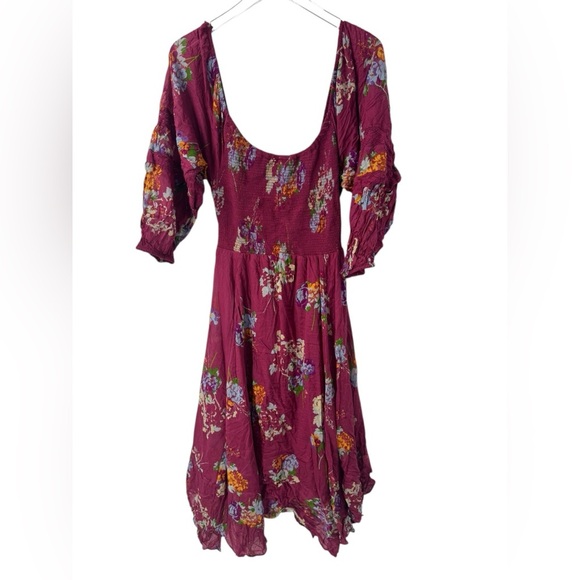 Free People Morning Glory Floral Maxi Dress S B705 - Picture 3 of 3